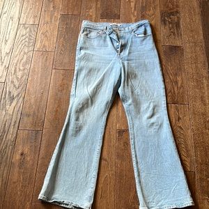 Levi’s ribcage flare jeans from Aritzia